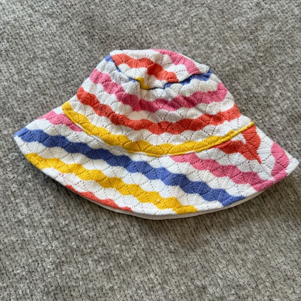 Janie‎ and Jack Rainbow Textured Bucket Hat Size 4–5